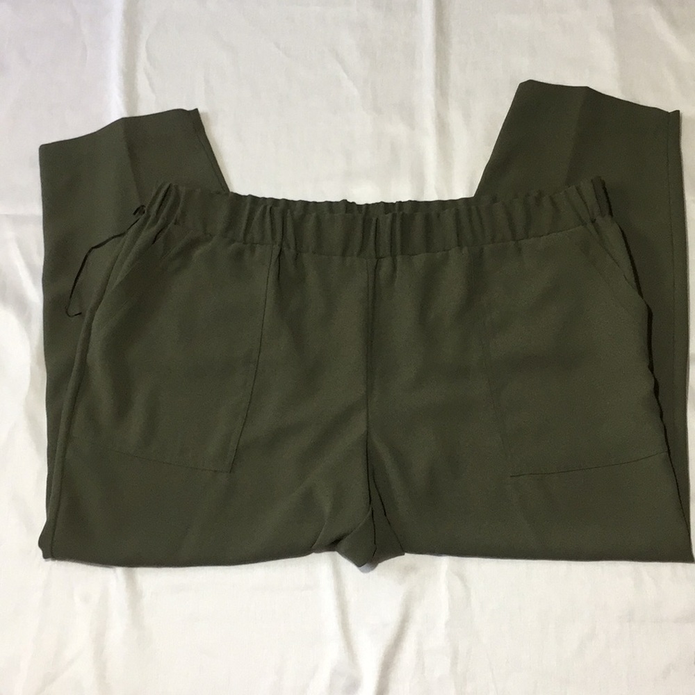 NWOT Ava & Viv Green Soft Pants Size 4X - Picture 3 of 8